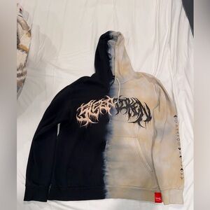 Shibori Threads Sleep Token Hoodie and Sweatpants Outfit
